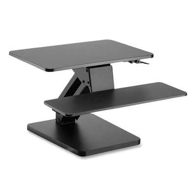 Tripp Lite WorkWise Safe-IT Adjustable-Height Sit-Stand Desktop Workstation, 23.6" to 24.2" x 6.3" to 17.5", BK, Ships in 7-10 Bus Days (TRPWWSSDTAM)
