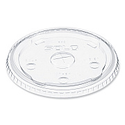 Dart Plastic Cold Cup Lids, Fits 32 oz to 44 oz Cold Cups, Clear, 600/Carton (642TS)