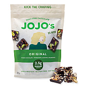 JOJO's Chocolate Original Dark Chocolate Bites, 10 oz Bag (GRR22002039)