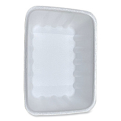 GEN Meat Trays, #42K, 8.75 x 6.32 x 2.25, White, 252/Carton (GEN42WH)