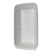 GEN Meat Trays, #10K, 10.75 x 5.95 x 1.87, White, 250/Carton (GEN10KWH)