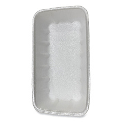 GEN Meat Trays, #10K, 10.75 x 5.95 x 1.87, White, 250/Carton (GEN10KWH)