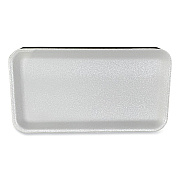 GEN Meat Trays, #10S, 10.93 x 5.75 x 0.63, White, 500/Carton (GEN10SWH)