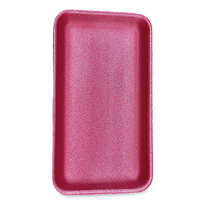 GEN Meat Trays, #1525, 14.5 x 8 x 0.75, Pink, 250/Carton (GEN1525PINK)