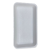 GEN Meat Trays, #15P, 14.44 x 7.88 x 1.37, White, 200/Carton (GEN15PWH)