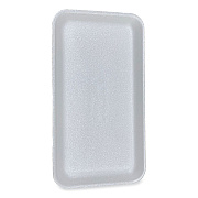 GEN Meat Trays, #1525, 14.5 x 8 x 0.75, White, 250/Carton (GEN1525WH)