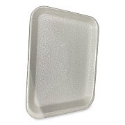 GEN Meat Trays, #4S, 9.5 x 7.25 x 0.5, White, 500/Carton (GEN4SWH)