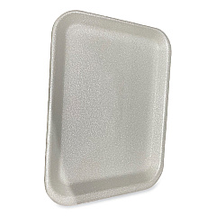 GEN Meat Trays, #4S, 9.5 x 7.25 x 0.5, White, 500/Carton (GEN4SWH)