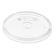Solo Polypropylene Vented Food Container Lids, For 6 oz to 8 oz Food Containers, Clear, Plastic, 1,000/Carton (LVP5080100)