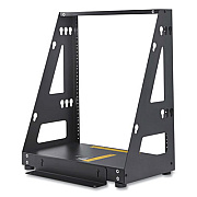 Tripp Lite SmartRack Heavy-Duty 2-Post Open Frame Rack, 12U, 350 lbs Capacity, Black, Ships in 7-10 Business Days (SR2POST12HD)