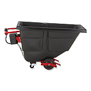 Rubbermaid Commercial Motorized Roto Tilt Truck, 101 gal, 850 lb Capacity, Plastic, Black (RCP2173519)
