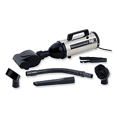 Metrovac Evolution Hand Vacuum with Turbo Brush, Silver/Black (MEV105578543)
