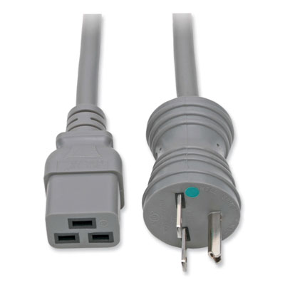 Tripp Lite Hospital-Grade Heavy-Duty Power Cord, Gray, Ships in 7-10 Business Days (P033006GYHG)