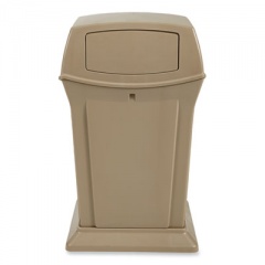 Rubbermaid Commercial Ranger Fire-Safe Container, 45 gal, Structural Foam, Beige (917188BG)