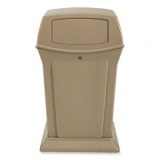 Rubbermaid Commercial Ranger Fire-Safe Container, 35 gal, Structural Foam, Beige (843088BG)