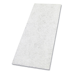 deflecto Electrostatic Register Filter, 4 x 12 x 0.1, White, 12/Pack (DEFRFILT412)