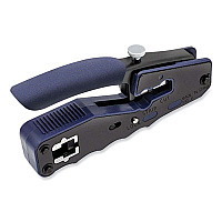 Tripp Lite Crimping Tool with Cable Stripper for Pass-Through RJ45 Plugs, Ships in 7-10 Business Days (TRPT100PT1)