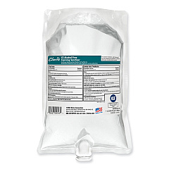 Betco Clario E3 Alcohol Free Foaming Hand Sanitizer, 1,000 mL Bag, Fragrance-Free, 6/Carton (BET7792900)