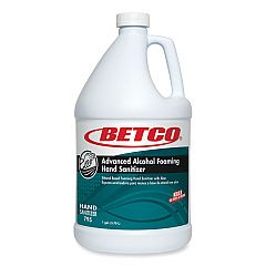 Betco Clario Advanced Alcohol Foaming Sanitizer, 1 gal Bottle, Citrus, 4/Carton (BET7950400)