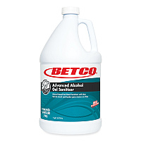 Betco Advanced Gel Hand Sanitizer, 1 gal Bottle, Light Fresh Scent, 4/Carton (BET7960400)