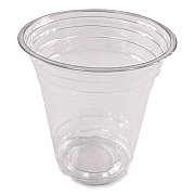 Boardwalk Clear Plastic PET Cups, 12 oz, 50/Pack (BWKPET12SPK)