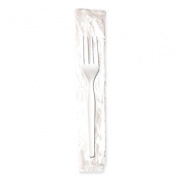 Dixie Mediumweight Polypropylene Cutlery, Forks, White, 1,000/Carton (FM23C7)