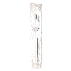 Dixie Mediumweight Polypropylene Cutlery, Forks, White, 1,000/Carton (DXEFM23C7)