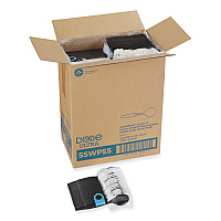 Dixie SmartStock Wrapped Heavy-Weight Cutlery Refill, Soup Spoon, Black, 960/Carton (DXESSWPS5)