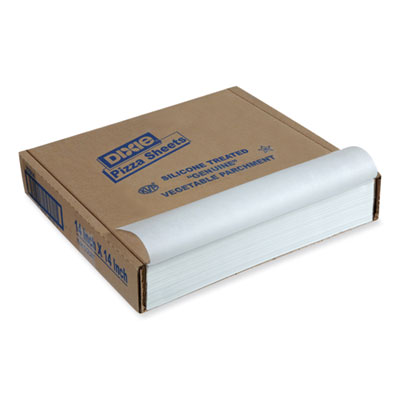 Dixie Yellow Label Parchment Pan Liner, 14 x 14, 1,000/Carton (DXE27S14)