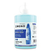 Tombow Mono Aqua Liquid Glue Refill, 500 mL, Dries Clear (TOM52181)