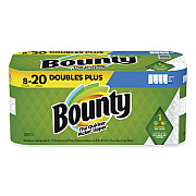 Bounty Select-a-Size Kitchen Roll Paper Towels, 2-Ply, 5.9 x 11, White, 113 Sheets/Double Plus Roll, 8 Rolls/Pack (PGC17734)