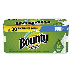 Bounty Select-a-Size Kitchen Roll Paper Towels, 2-Ply, 5.9 x 11, White, 113 Sheets/Double Plus Roll, 8 Rolls/Pack (PGC17734)