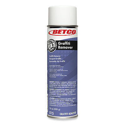 Betco Graffiti Remover, Characteristic Scent, 15 oz Aerosol Spray Can, 12/Carton (BET152300)