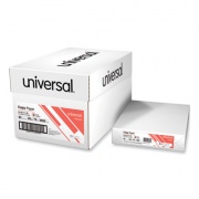 Universal Copy Paper, 92 Bright, 3-Hole, 20 lb Bond Weight, 8.5 x 11, White, 500 Sheets/Ream, 10 Reams/Carton (28230)
