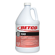 Betco MAD Detergent, Characteristic Scent, 1 gal, 4/Carton (BET1350400)