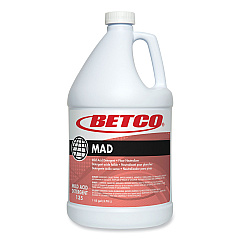 Betco MAD Detergent, Characteristic Scent, 1 gal, 4/Carton (BET1350400)