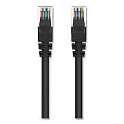 Belkin CAT5e Snagless Patch Cable, 10 ft, Black (A3L79110BLKS)