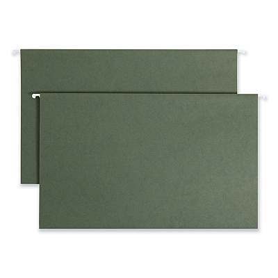 Smead Hanging Folders, Legal Size, Standard Green, 25/Box (SMD64110)