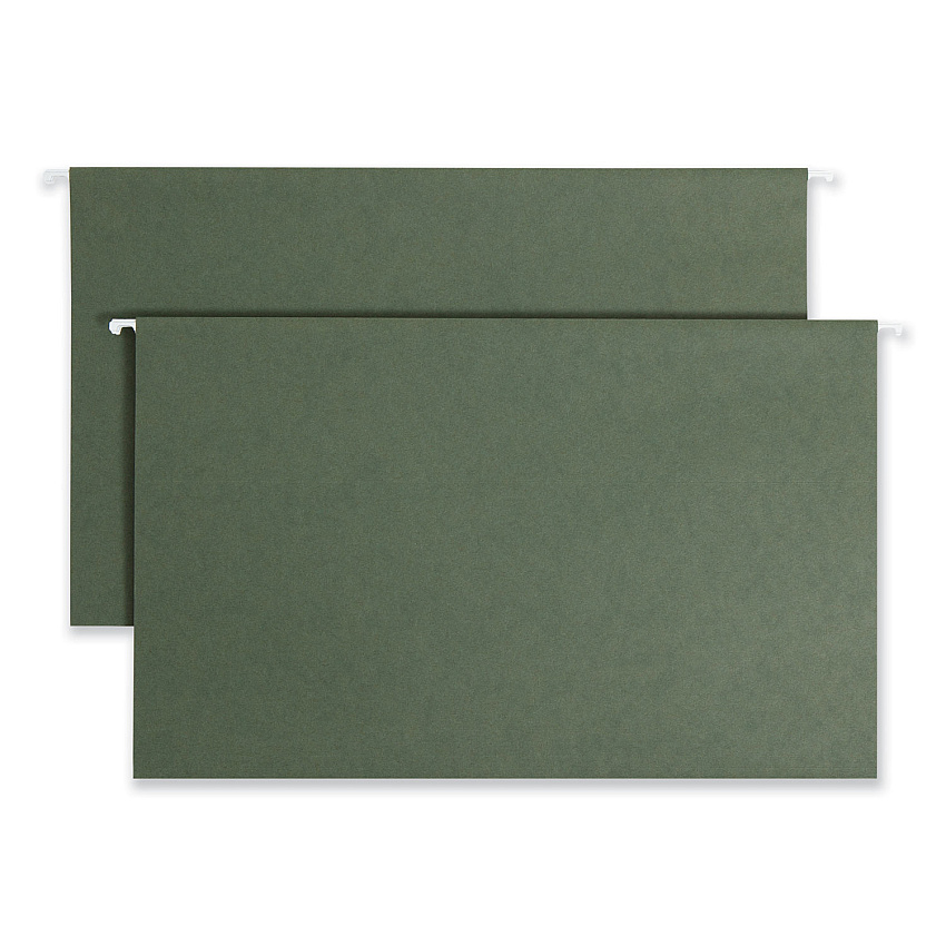 Smead Hanging Folders, Legal Size, Standard Green, 25/Box (SMD64110)