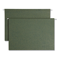 Smead Box Bottom Hanging File Folders, 2" Capacity, Legal Size, Standard Green, 25/Box (SMD64359)