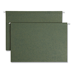 Smead Box Bottom Hanging File Folders, 2" Capacity, Legal Size, Standard Green, 25/Box (SMD64359)