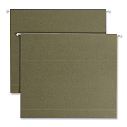 Smead Box Bottom Hanging File Folders, 2" Capacity, Letter Size, Standard Green, 25/Box (SMD65090)