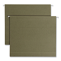 Smead Box Bottom Hanging File Folders, 2" Capacity, Letter Size, Standard Green, 25/Box (SMD65090)