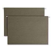 Smead Box Bottom Hanging File Folders, 2" Capacity, Legal Size, Standard Green, 25/Box (SMD65095)