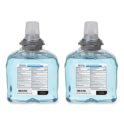 PROVON Foaming Antimicrobial Handwash with PCMX Refill, For TFX Dispenser, Floral Scent, 1,200 mL, 2/Carton (GOJ534402CT)