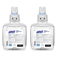 PURELL Waterless Surgical Scrub Gel Hand Sanitizer, 1,200 mL Refill Bottle, Fragrance-Free, For CS-8 Dispenser, 2/Carton (GOJ786902CT)