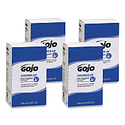 GOJO SHOWER UP Soap and Shampoo, Pleasant Scent, 2,000 mL, 4/Carton (GOJ7230)