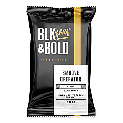 BLK & Bold Smoove Operator Coffee Fraction Packs, 2.25 oz, 42/Carton (BKD802305)