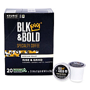 BLK & Bold Rise and GRND K-Cups, 20/Box (BKDOKB90055)