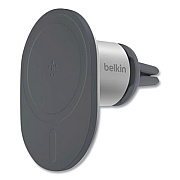 Belkin Magnetic Car Vent Mount for iPhone 12/13, Silver/Black (WIC003BTGR)